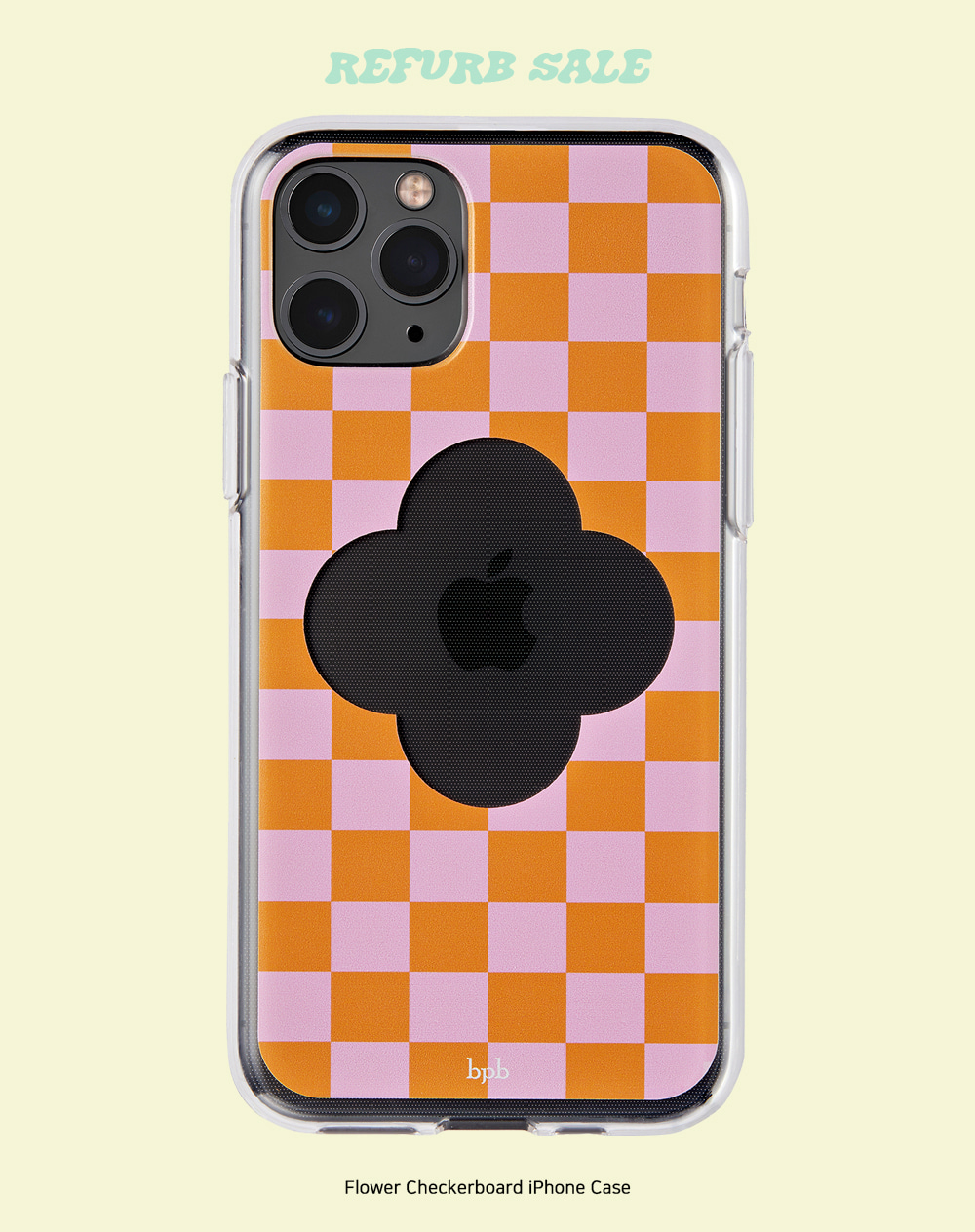 (Refurb Sale)Flower Checkerboard-orange